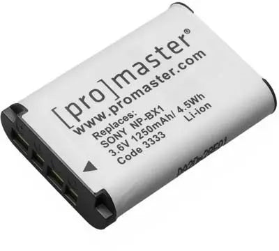 PM Sony NP-BX1 Battery for ZV-1, ZV-1F, RX100 and More