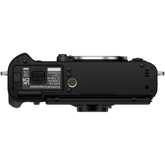 Fujifilm X-T30 III Mirrorless Camera Body Only - Black