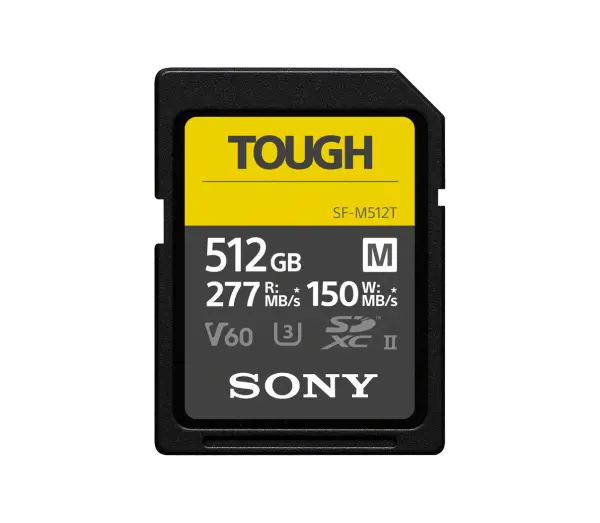 Sony SF-M Series Tough 512GB SDXC UHS-II V60 - Memory Card