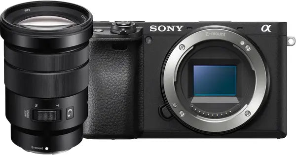 Sony Alpha A6400 Black Body w/ 18-105mm f/4 G Lens Compact System 