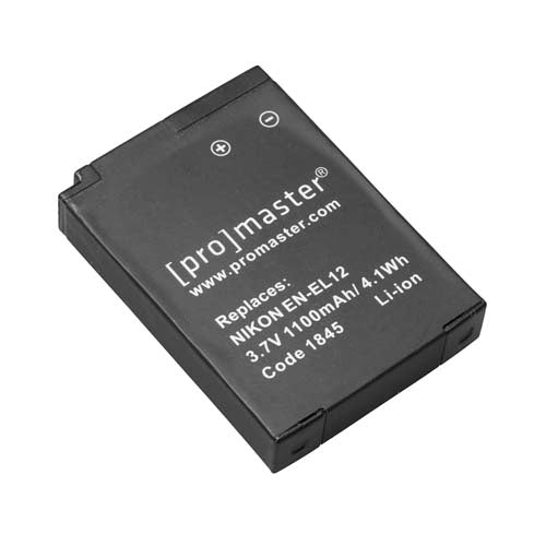 PM Nikon EN-EL12 Battery for Nikon Coolpix AW, S and P Series