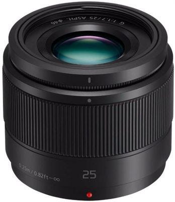 Panasonic Lumix G 25mm f/1.7 Black Lens