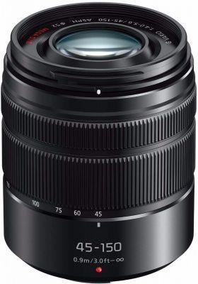 Panasonic Lumix G Vario 45-150mm f/4-5.6 (De-Kit, No Box) | CameraClix
