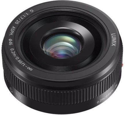 Panasonic Lumix G 20mm f/1.7 II ASPH Pancake - Black Lens | CameraClix