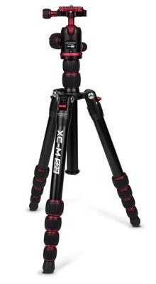 PM XC-M 522K Professional Tripod Kit - Red