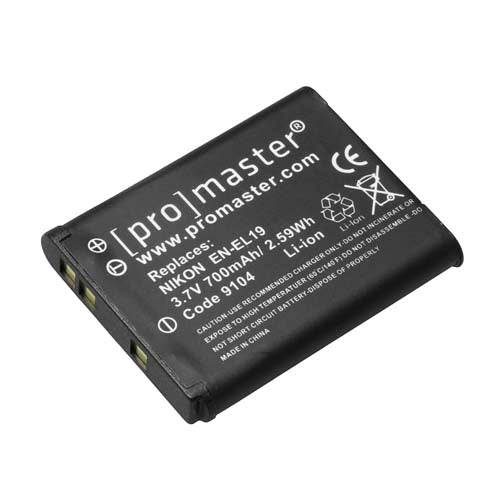 PM Nikon EN-EL19 Battery for Coolpix S Series