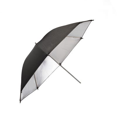 PM Professional Umbrella - Black/Silver 36"