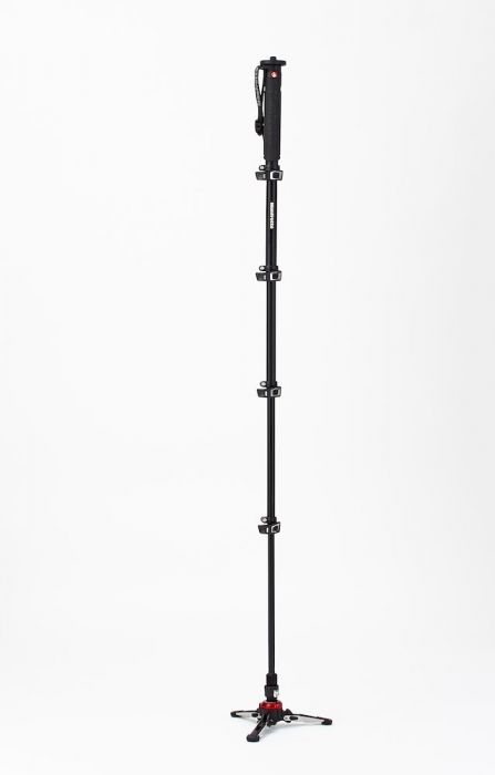 Manfrotto MVMXPROA5 5 Section - XPro Video Monopod with Fluidteck Base