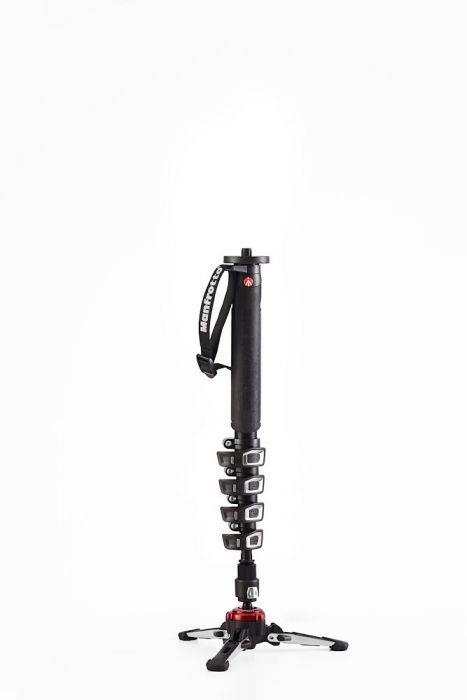 Manfrotto MVMXPROA5 5 Section - XPro Video Monopod with Fluidteck Base