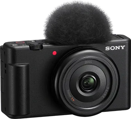 Sony ZV-1F Black Digital Vlog Camera | CameraClix Sony ZV-1F Black Digital Vlog Camera | CameraClix
