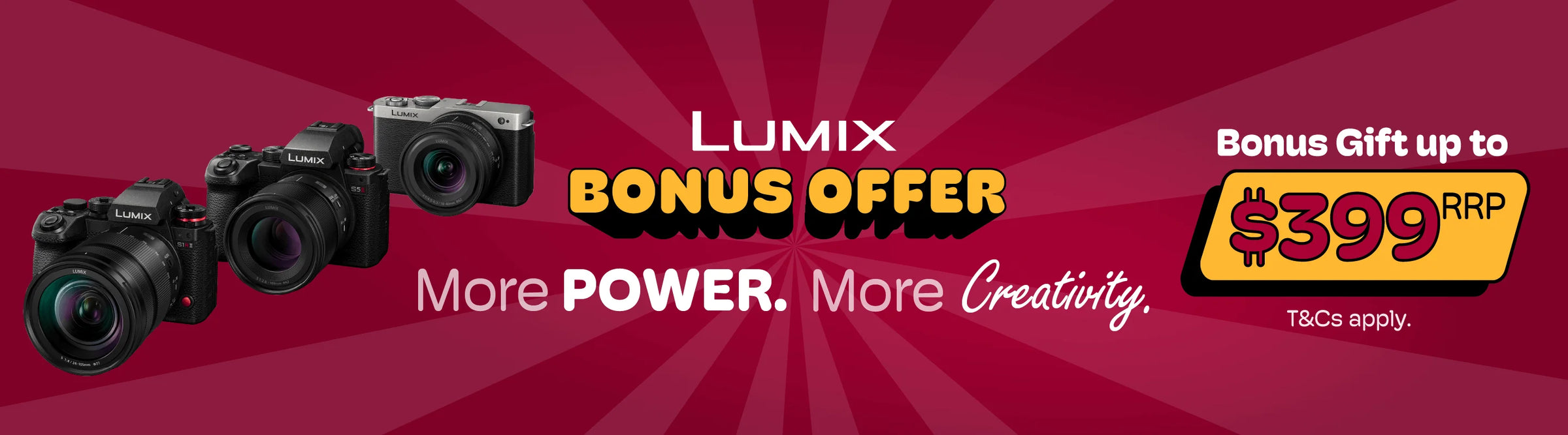Lumix Bonus Offer