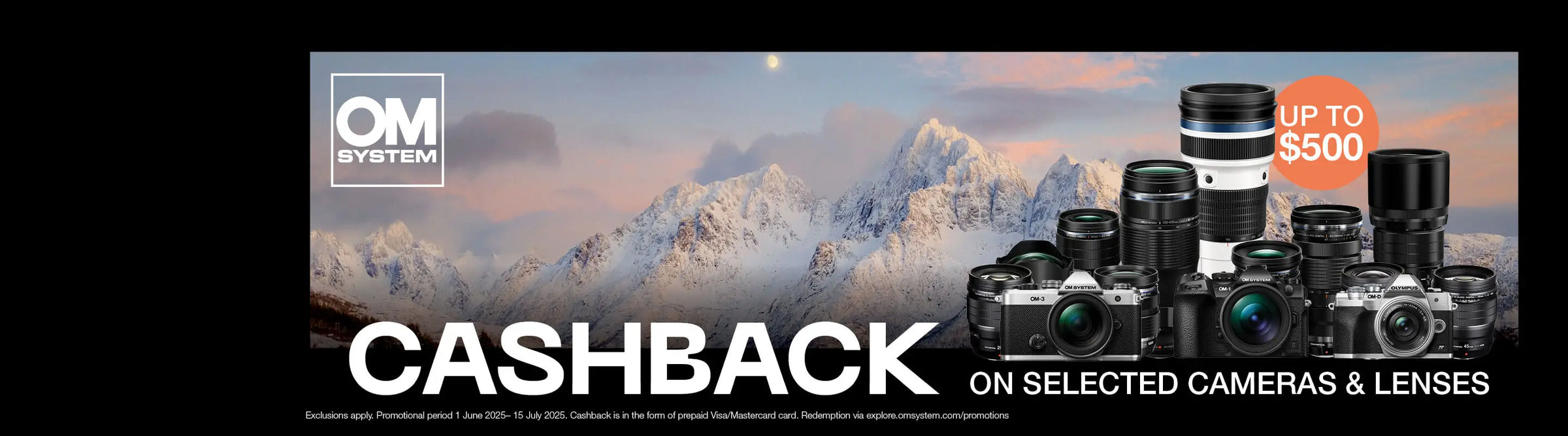 OM System Cashback