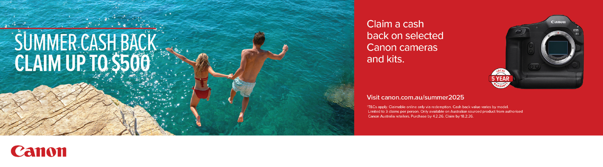 Canon Summer Cashback