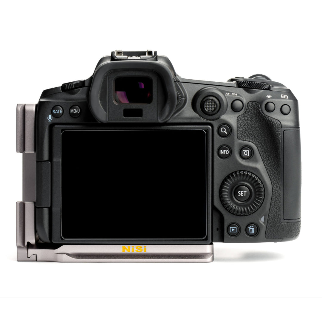 NiSi PRO NLP-SG Adjustable L Bracket for Camera with Flip Out Screen (Tripod mount point at the front of the camera base)