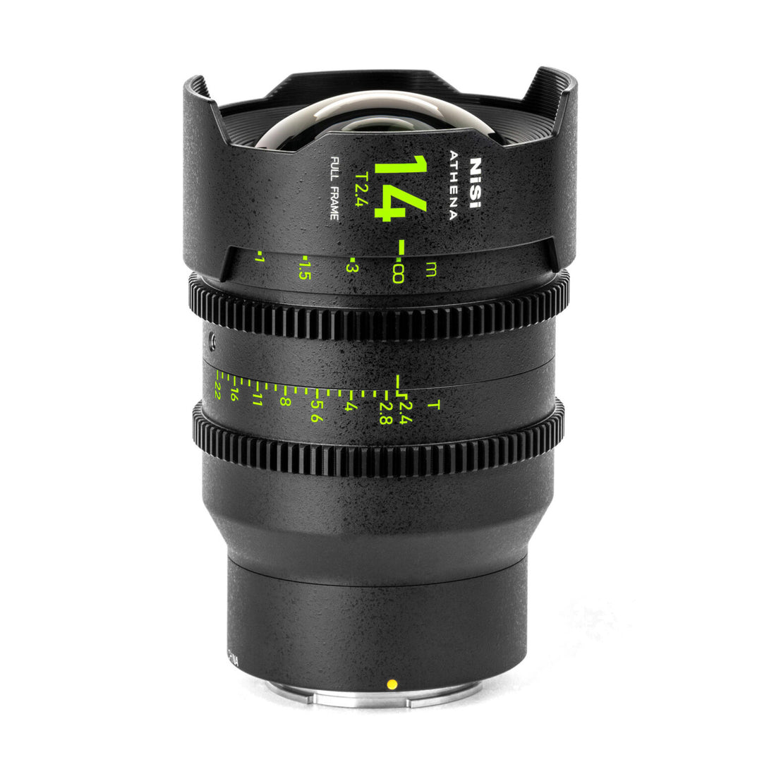 NiSi 14mm ATHENA PRIME Full Frame Cinema Lens T2.4 (G Mount | No Drop In Filter)