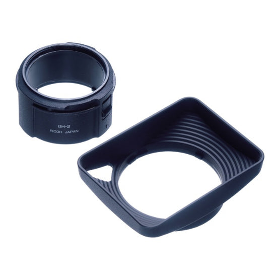 Ricoh GH-2 Lens Hood & Adapter for GR III