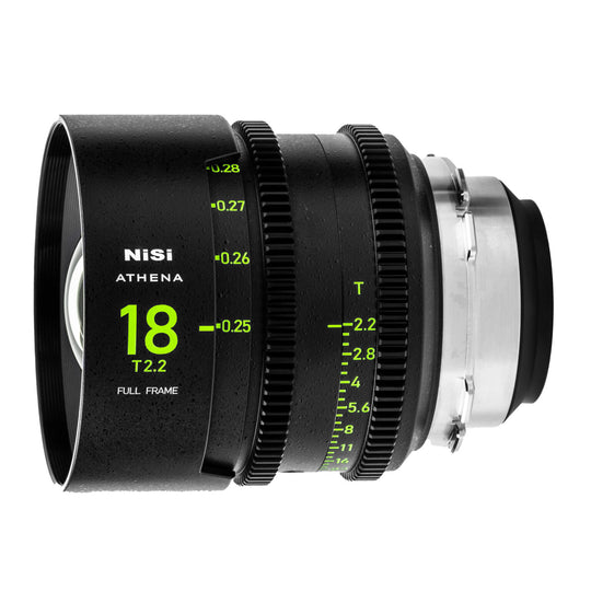 NiSi 18mm ATHENA PRIME Full Frame Cinema Lens T2.2 (PL Mount)