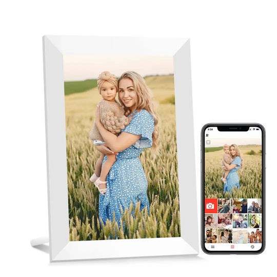Firefly Frameo 10.1" Wi-Fi Digital Photo Frame - White
