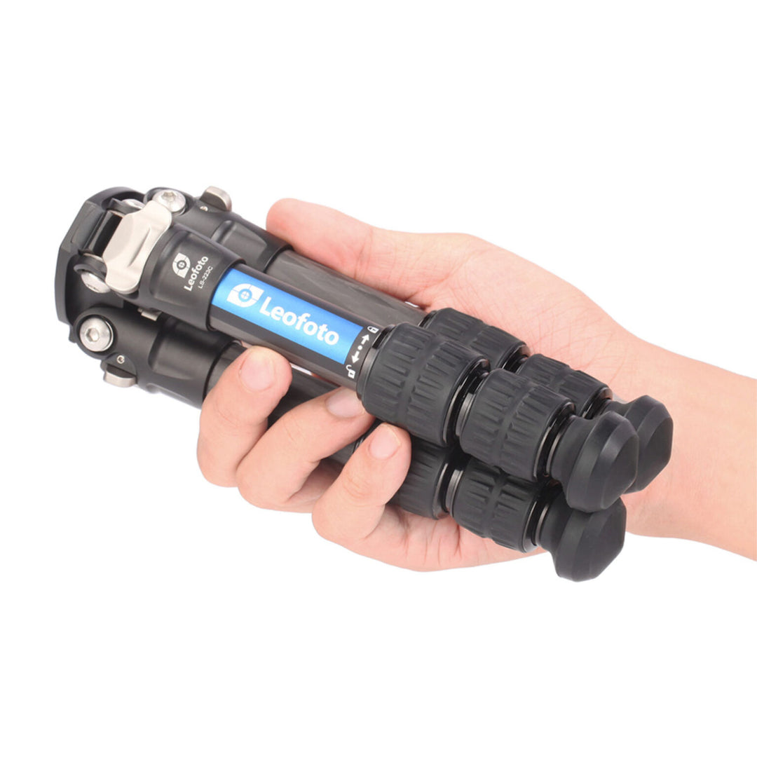 Leofoto LS-223C Ranger Series 3 Section Carbon Fibre Tripod with LH-25LR (Lever Release) Ball Head