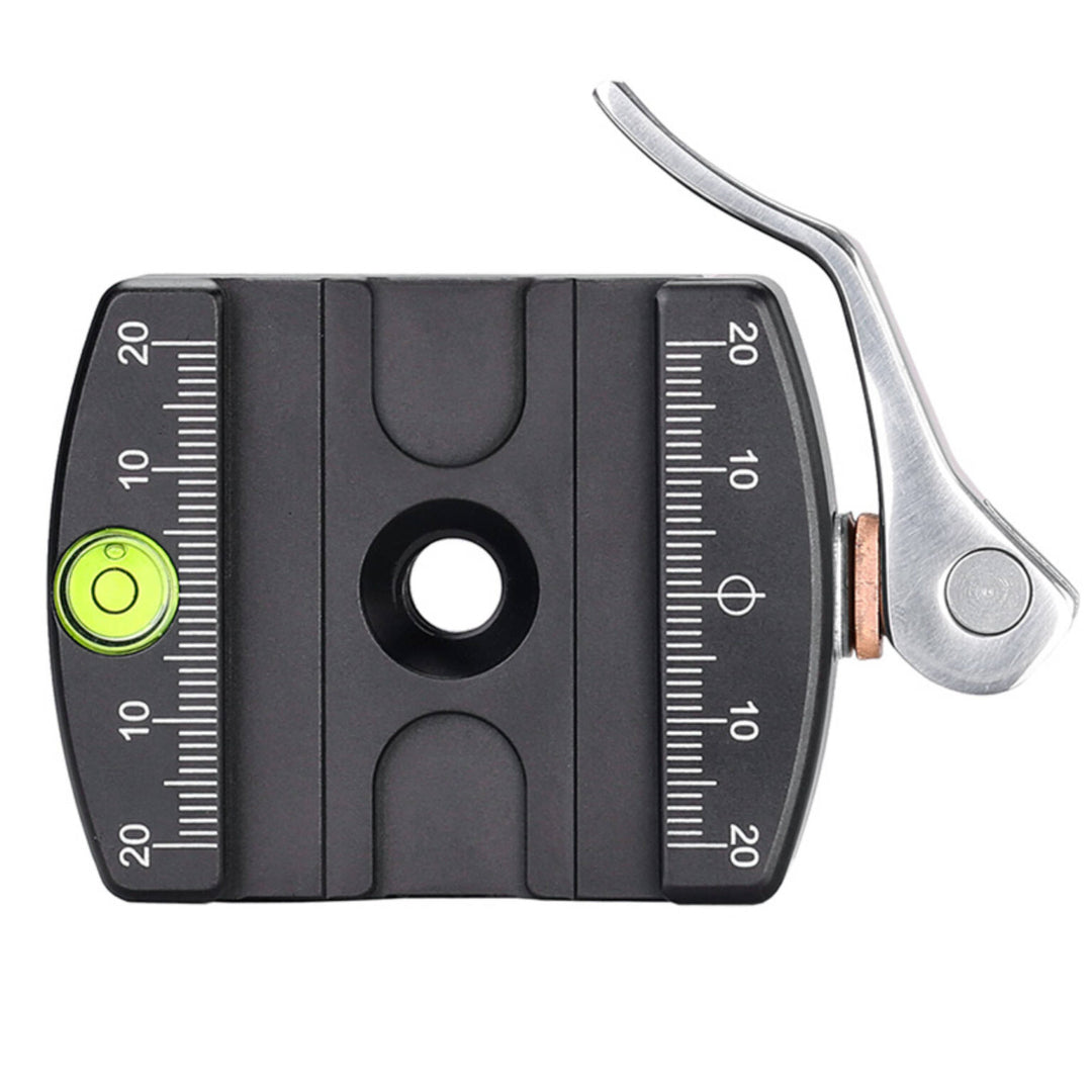 Leofoto LR-50 50mm Quick Release Lever Clamp with NP-50 Plate