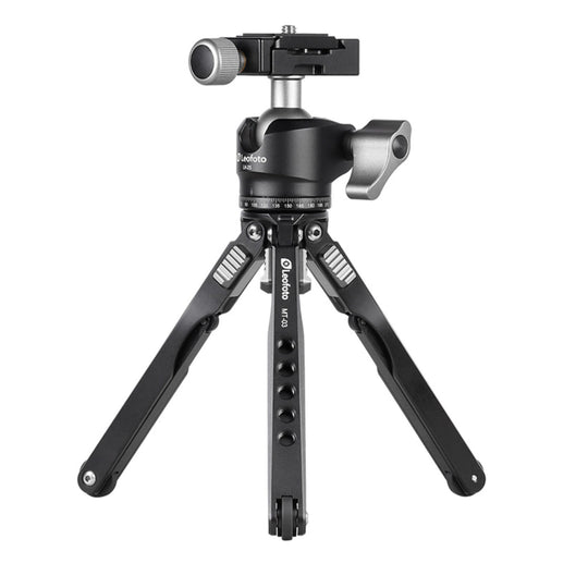 Leofoto MT-03 2 Mini Table Top 2 Section Tripod with LH-25 Ball Head