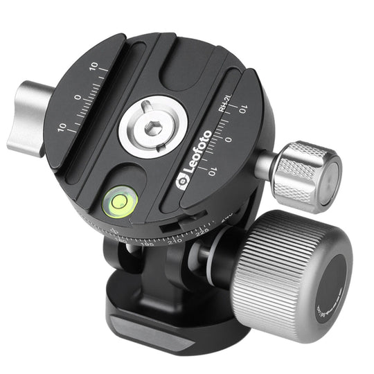 Leofoto VH-10 2-Way Monopod Head with Panning Clamp and BPL-50N Plate