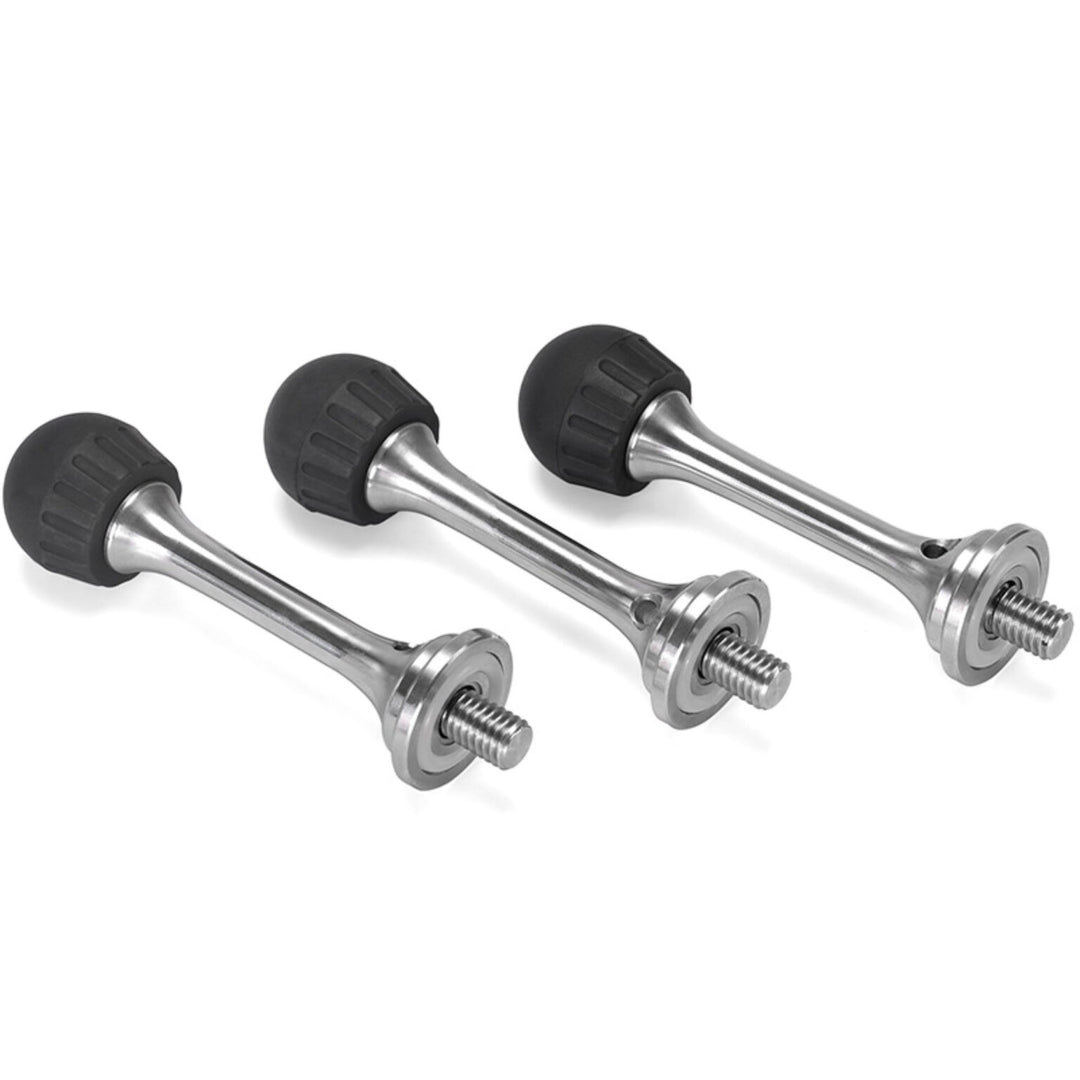 Leofoto TFS 113mm 3/8 Tripod Replacement Foot Spikes with Rubber Cap