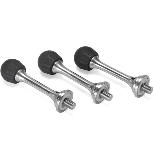 Leofoto TFS 113mm 3/8 Tripod Replacement Foot Spikes with Rubber Cap