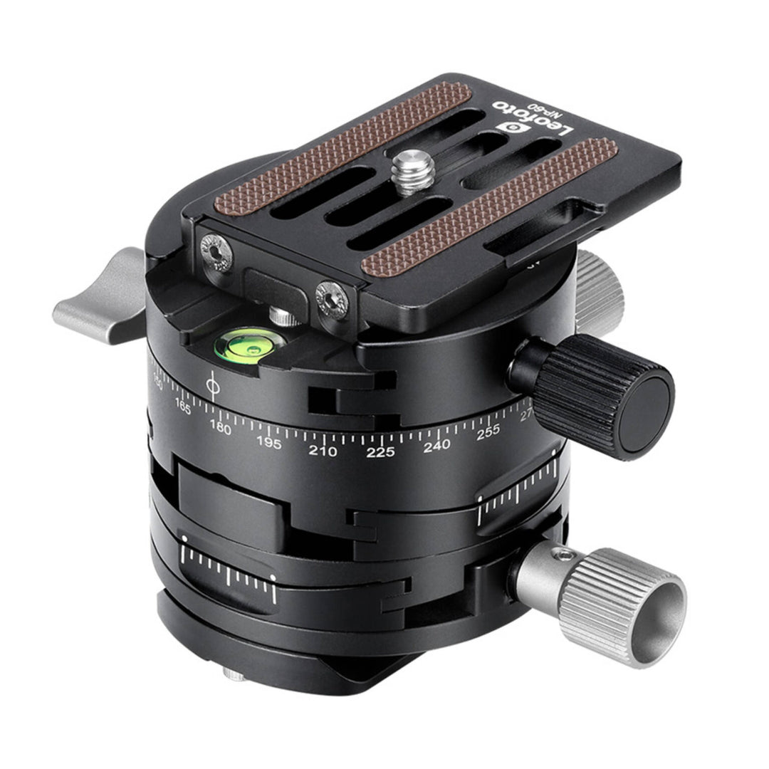 Leofoto G2 3D Geared Head with NP-60 Plate
