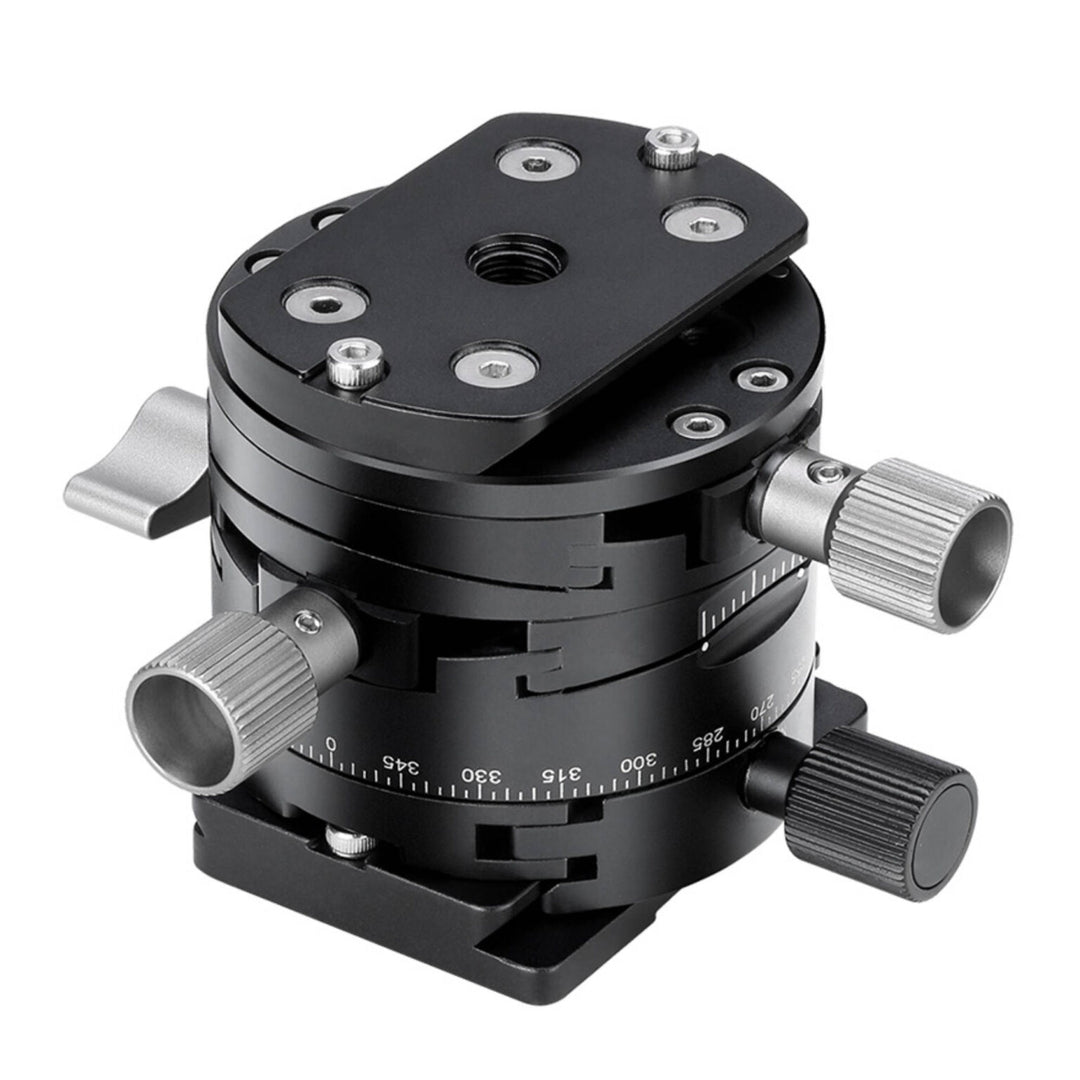 Leofoto G2 3D Geared Head with NP-60 Plate