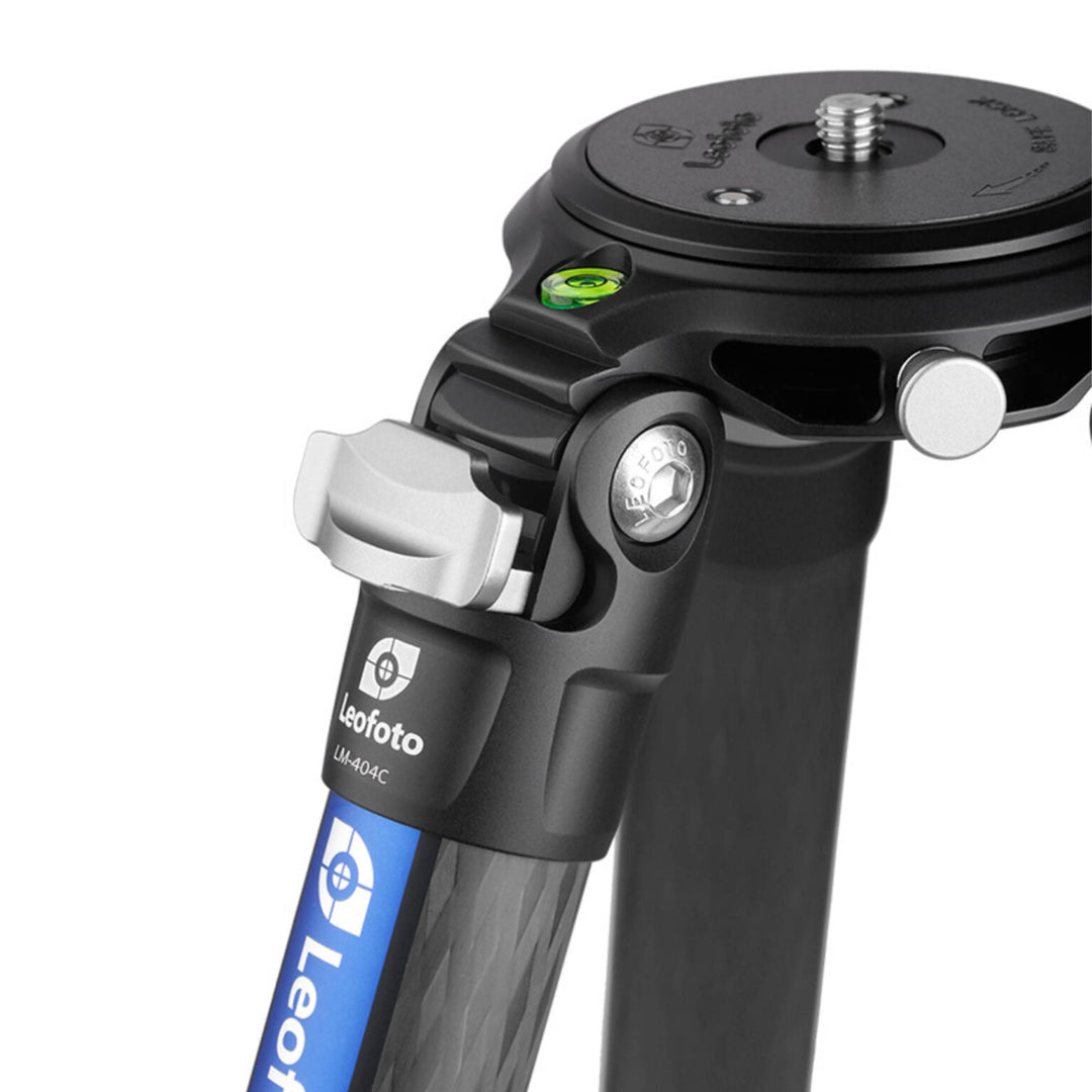 Leofoto LM-404CL Summit Series 4 Long Leg Section Systematic Carbon Fibre Tripod