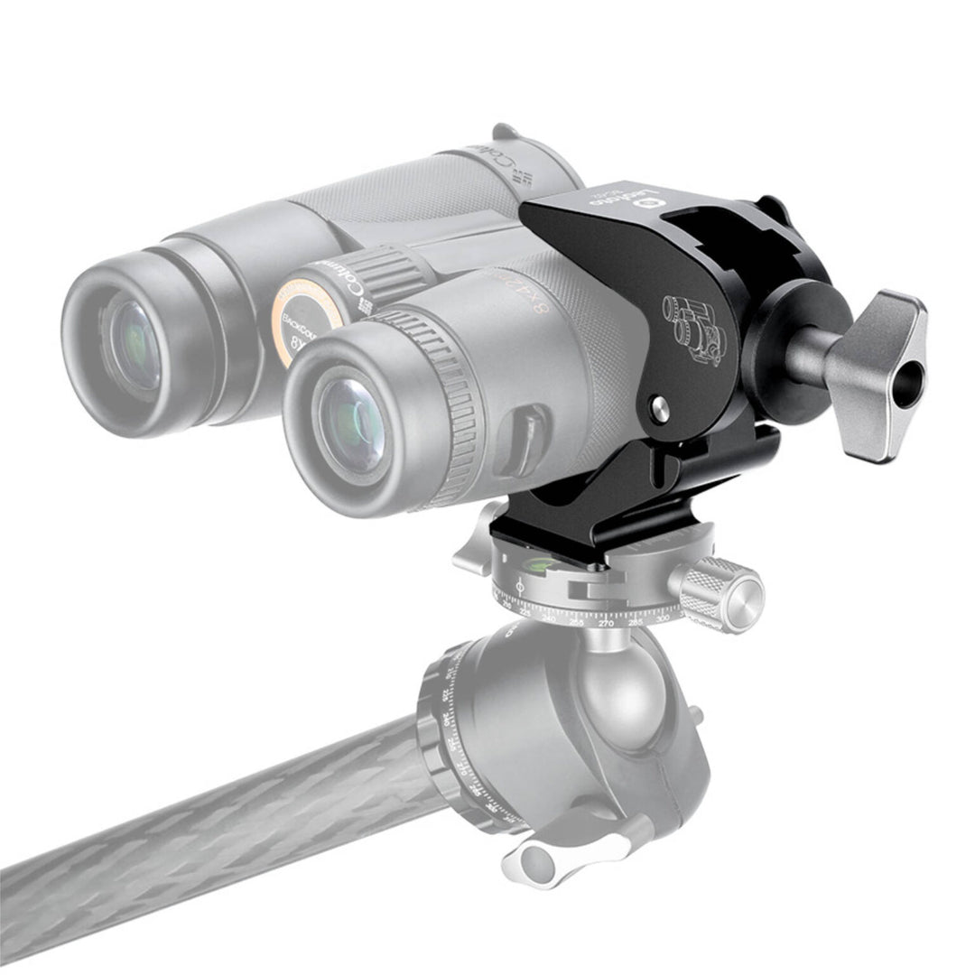 Leofoto BC-02 Binocular Clamp 28-60mm with Arca Swiss Mounting Foot