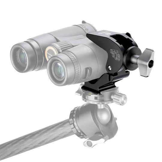 Leofoto BC-02 Binocular Clamp 28-60mm with Arca Swiss Mounting Foot