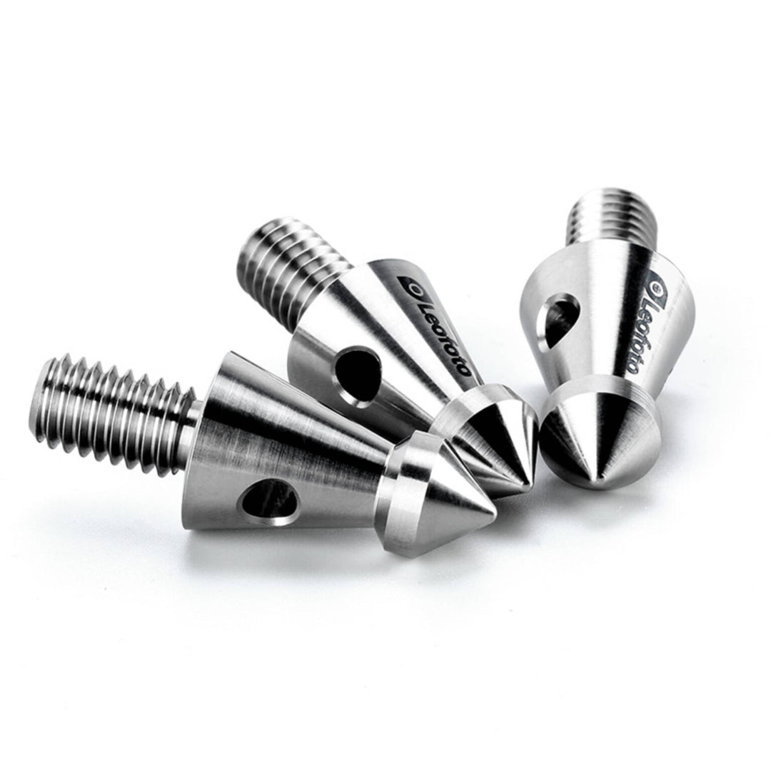 Leofoto TF-01 Titanium Tripod Spikes for 3/8��� Threaded Tripod Legs