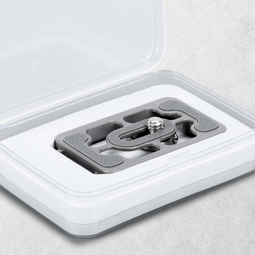 Leofoto NP-65T-TI 65mm Titanium Alloy Arca Swiss Style Plate ��� Titanium
