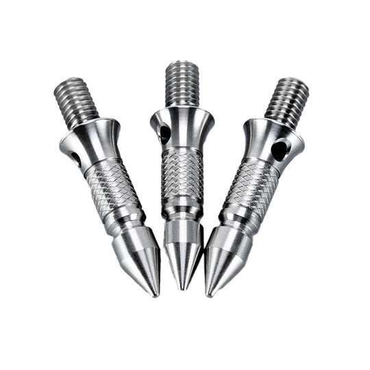 Leofoto TFN Stainless Steel Tripod Spikes for 3/8��� Threaded Tripod Legs