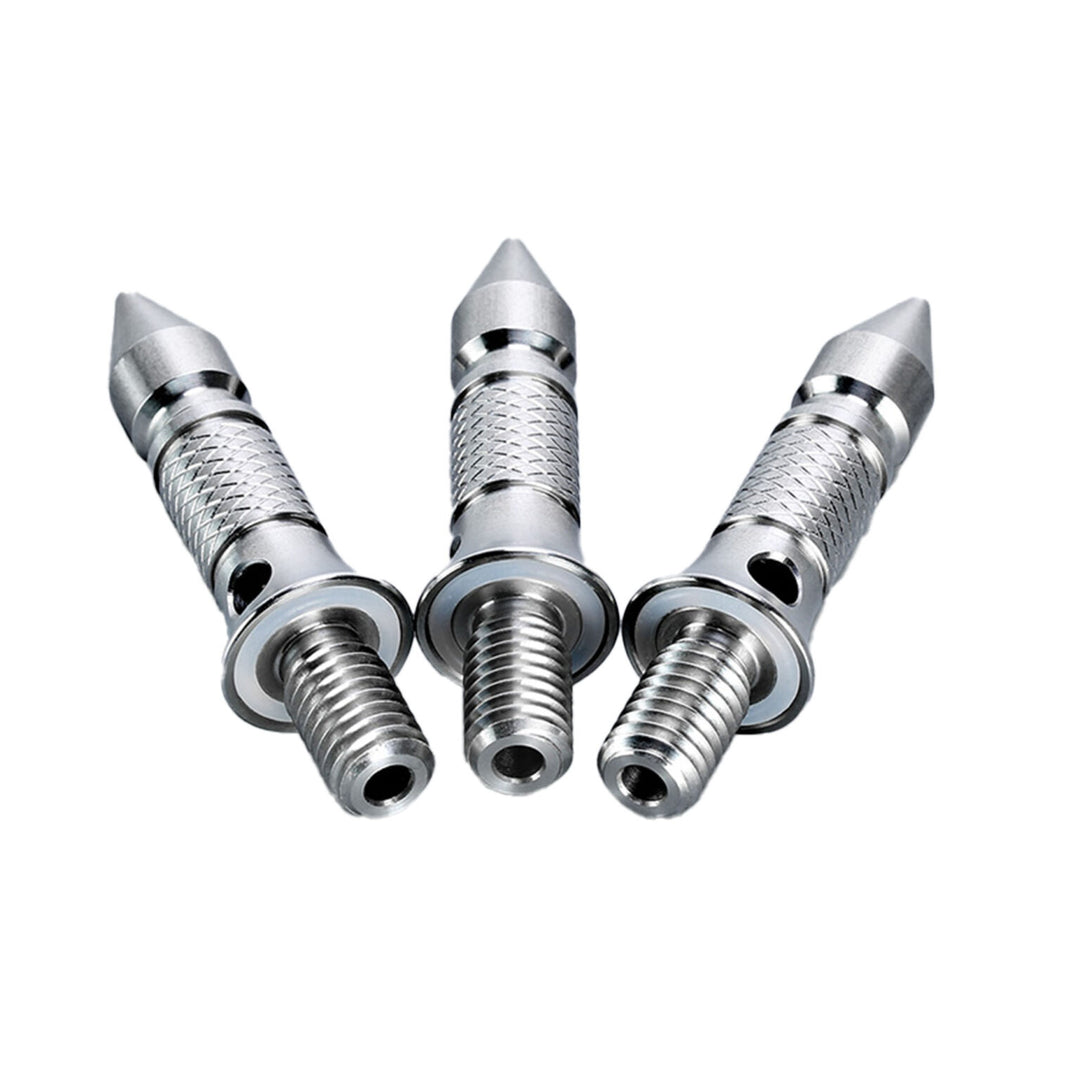 Leofoto TFN Stainless Steel Tripod Spikes for 3/8��� Threaded Tripod Legs