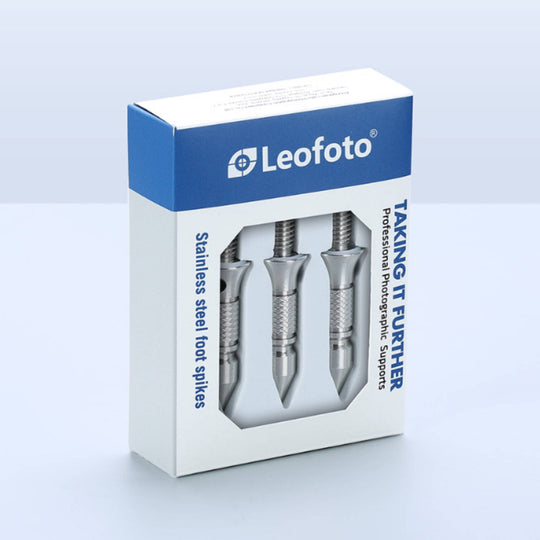Leofoto TFN Stainless Steel Tripod Spikes for 3/8��� Threaded Tripod Legs