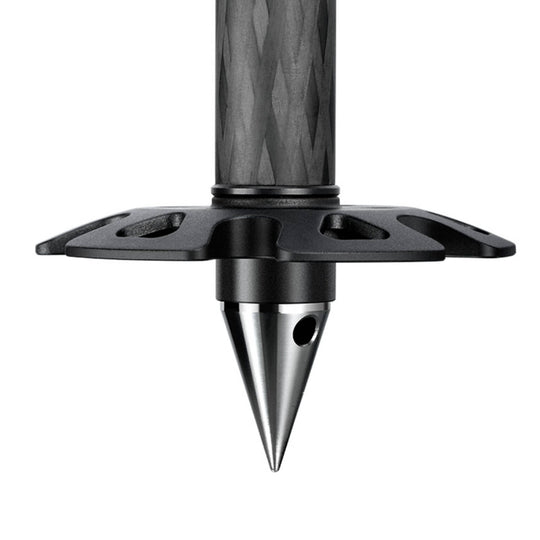 Leofoto TFW Stainless Steel Tripod Spikes with Snow/Sand Shoes for 3/8��� Threaded Tripod Legs