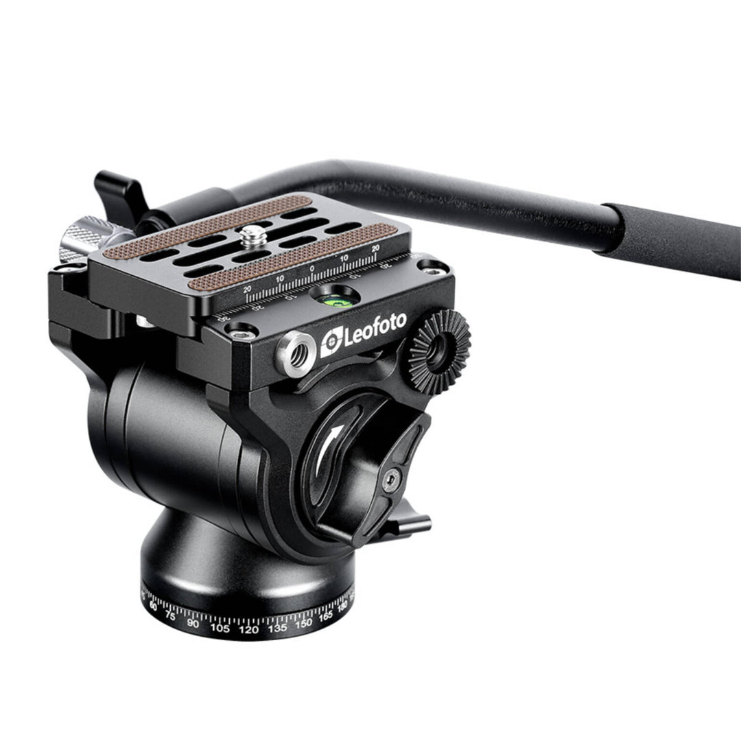 Leofoto LV-284C Manba Video Series Carbon Fibre 4 Section Tripod with BV-5 Video Head