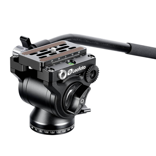 Leofoto LV-284C Manba Video Series Carbon Fibre 4 Section Tripod with BV-5 Video Head
