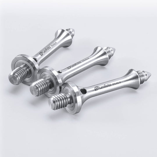 Leofoto TFS-S3/8 81mm Long Tripod Spikes for 3/8��� Threaded Tripod Legs