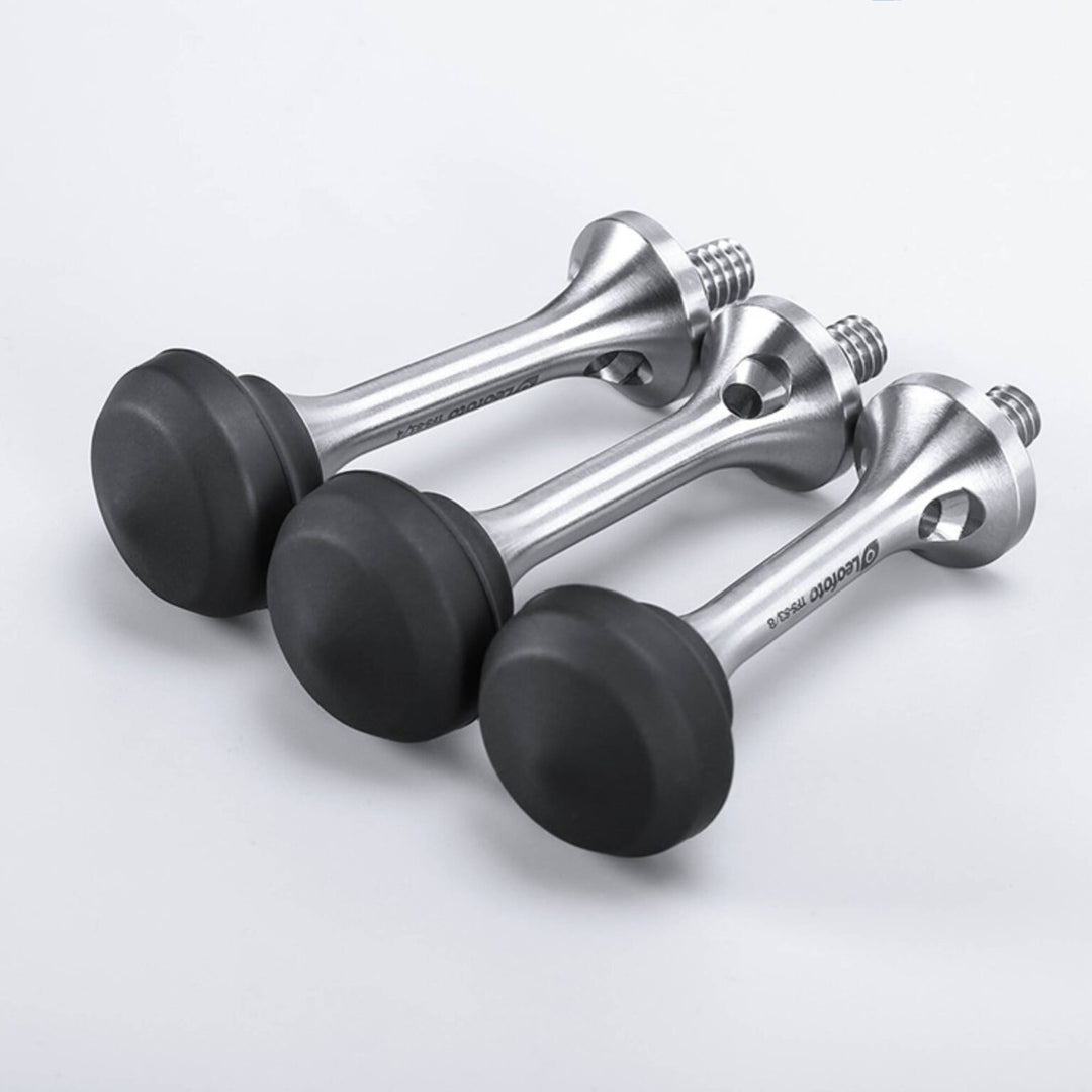 Leofoto TFS-S3/8 81mm Long Tripod Spikes for 3/8��� Threaded Tripod Legs