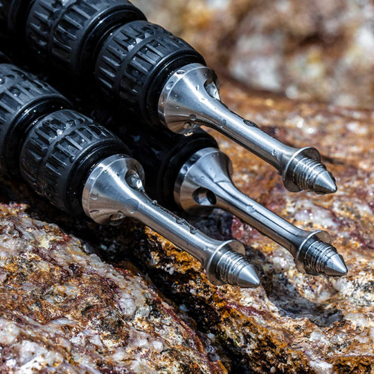 Leofoto TFS-S3/8 81mm Long Tripod Spikes for 3/8��� Threaded Tripod Legs