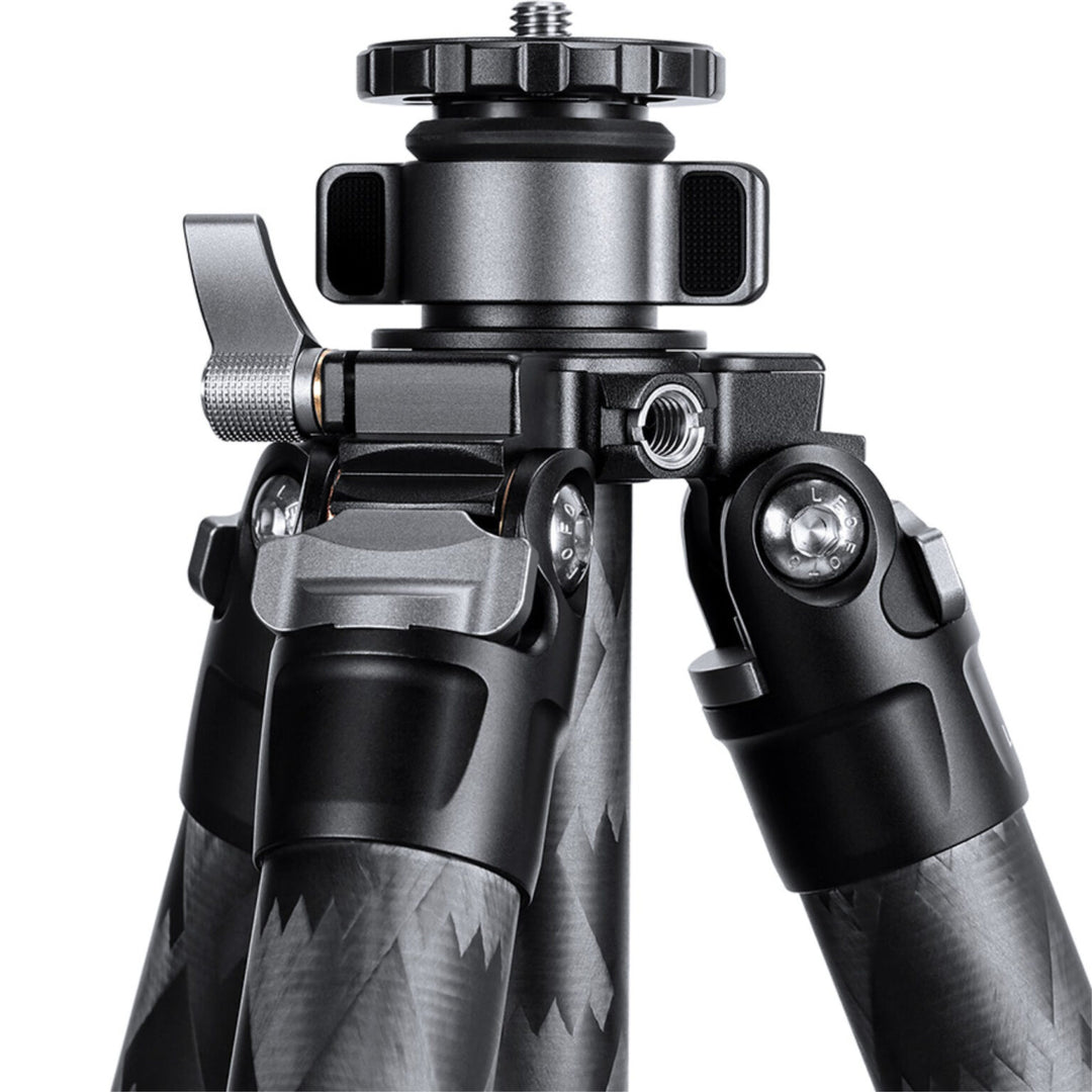 Leofoto LQ-365C Mr.Q Series 5 Section Carbon Fibre Tripod with LH-47LR (Lever Release) Ball Head