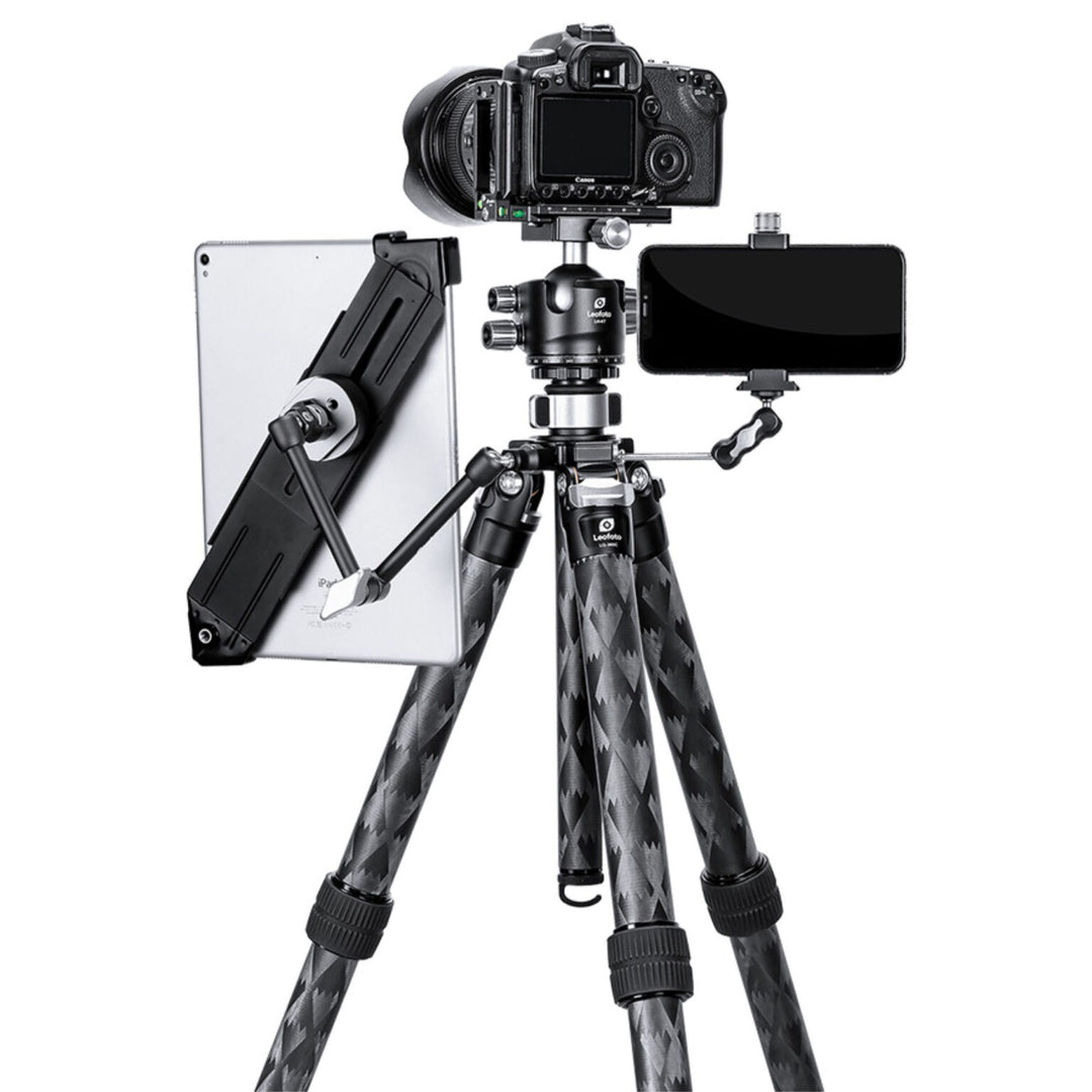 Leofoto LQ-365C Mr.Q Series 5 Section Carbon Fibre Tripod with LH-47LR (Lever Release) Ball Head