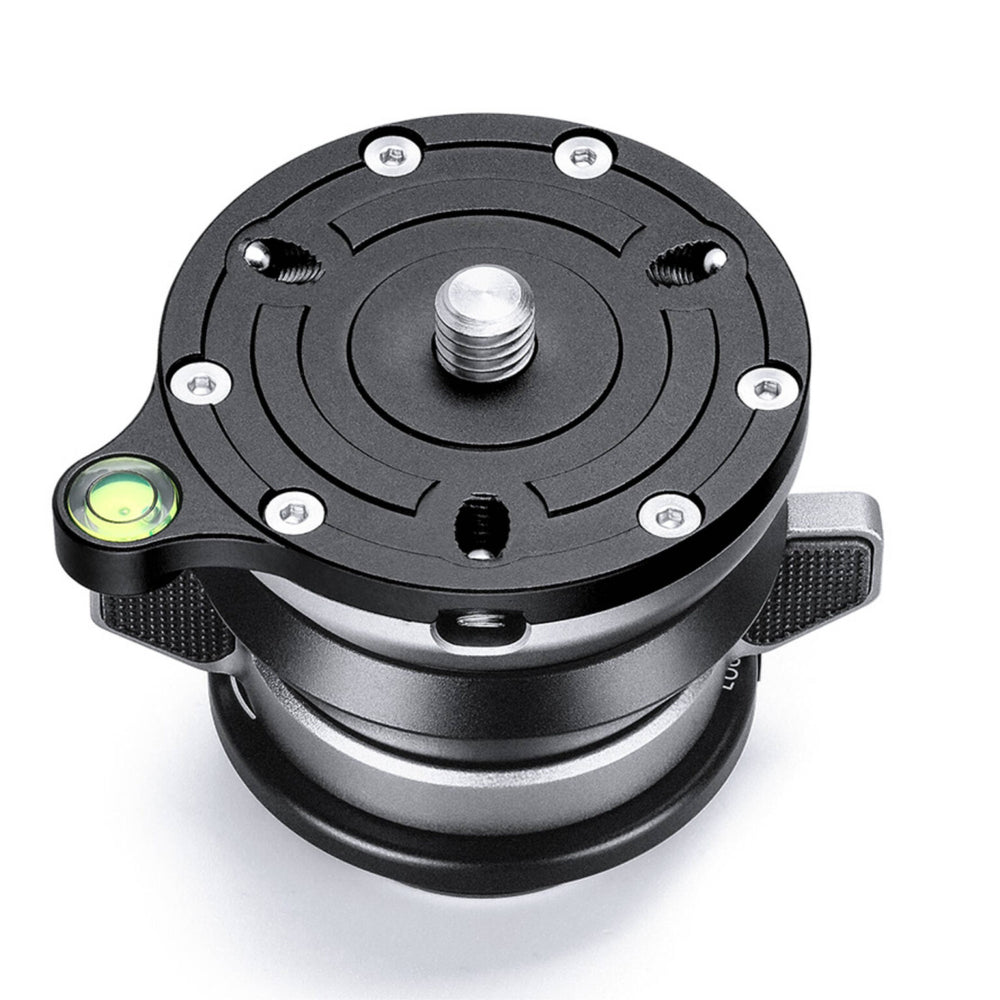 Leofoto LBQ-50S Black 55mm Levelling Base for LQ-284 and LG-284 Tripods