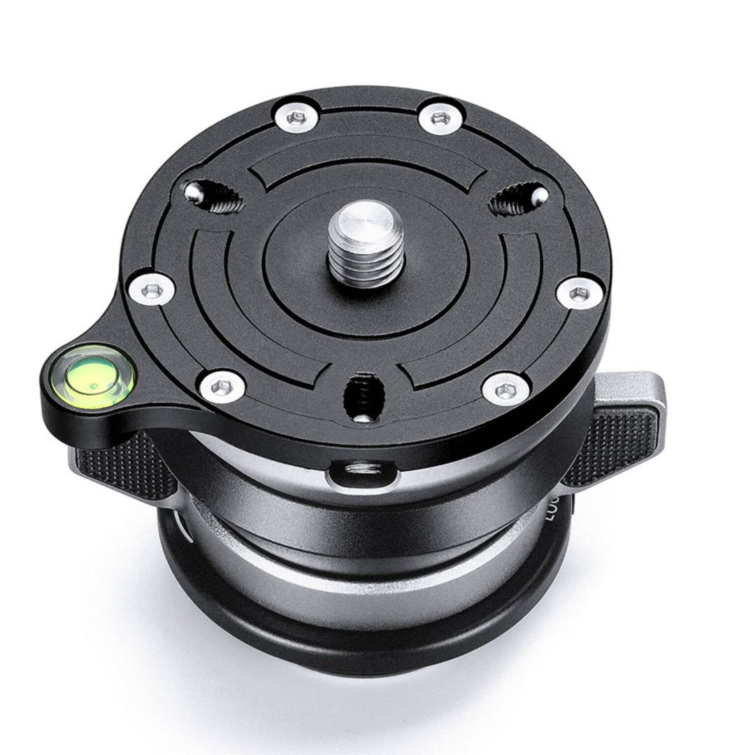Leofoto LBQ-50S Black 55mm Levelling Base for LQ-284 and LG-284 Tripods