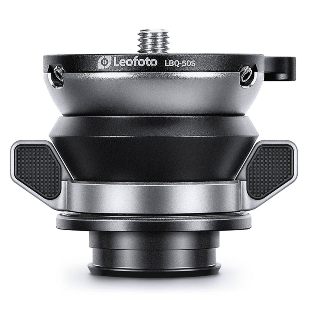 Leofoto LBQ-50S Black 55mm Levelling Base for LQ-284 and LG-284 Tripods