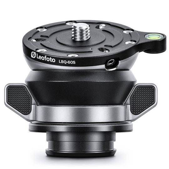 Leofoto LBQ-60S Black 61mm Levelling Base for LQ-324, LQ-365 and LG-324